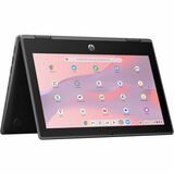 HP Fortis G5 11.6" Touchscreen Convertible 2 in 1 Chromebook - HD - Intel N-Series N200 - 16 GB - 128 GB Flash Memory - English Keyboard - Jack Black - Smart Buy