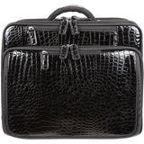 Francine Collection Croco Carrying Case (Roller) for 17" Notebook, Travel Essential