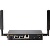 HPE 9004-LTE Cellular Modem/Wireless Router - 4G - LTE - 4 x Network Port - USB - Gigabit Ethernet - Desktop, Rack-mountable
