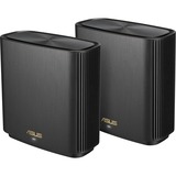 Asus ZenWiFi AX XT8 Wi-Fi 6 IEEE 802.11ax Ethernet Wireless Router - 2.40 GHz ISM Band - 5 GHz UNII Band - 6 x Antenna(6 x Internal) - 825 MB/s Wireless Speed - 3 x Network Port - 1 x Broadband Port - USB - 2.5 Gigabit Ethernet - VPN Supported - Desktop