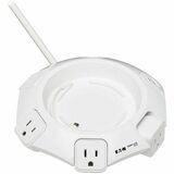 Eaton Tripp Lite Series Conference Power Surge Protector - 4 NEMA 5-15R Outlets, USB-C & 3 USB-A Ports, Micro-USB, 8 ft. Cord