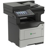 Lexmark MX622adhe Laser Multifunction Printer - Monochrome - TAA Compliant - Copier/Fax/Printer/Scanner - 50 ppm Mono Print - 2400 x 600 dpi Print - Automatic Duplex Print - Up to 175000 Pages Monthly - 650 sheets Input - Color Flatbed Scanner - 1200 dpi Optical Scan - Monochrome Fax - Gigabit Ethernet - USB - For Plain Paper Print