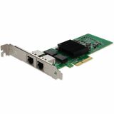 AddOn 10/100/1000Mbs Dual RJ-45 Port 100m PCIe 2.0 x4 Network Interface Card Intel 82576 Chipset