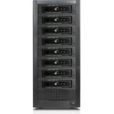 RAIDage JAGE9BT8HD-T7DE Drive Enclosure 12Gb/s SAS, SATA/600 - Mini-SAS HD Host Interface Tower - Black