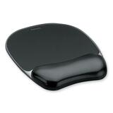 Fellowes® Crystal™ Gel Mouse Pad Wrist Rest - Black (9112101)