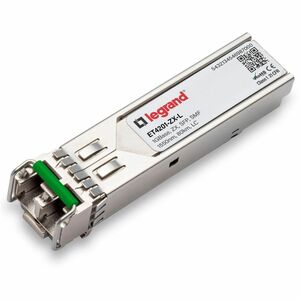 Ortronics Edgecore SFP Module - For Optical Network, Data Networking - 1 x LC Duplex 1000Base-ZX Network - Optical Fiber - Single-mode - Gigabit Ethernet - 1000Base-ZX - 1 Gbit/s - 80 km Maximum Distance