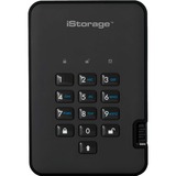 iStorage diskAshur2 HDD 4 TB | Secure Portable Hard Drive | Password Protected | Dust/Water-Resistant | Hardware Encryption IS-DA2-256-4000-B