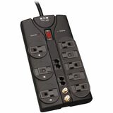 Eaton Tripp Lite Series Protect It! 8-Outlet Surge Protector, 10 ft. Cord, 3240 Joules, Modem/Coax/Ethernet Protection, RJ45