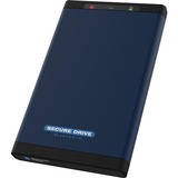 SecureDrive 2 TB Portable Hard Drive - External - Thin Client Device Supported - USB 3.2 (Gen 1) - 256-bit Encryption Standard - 2 Year Warranty