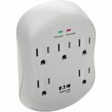 Eaton Tripp Lite Series Protect It! 5-Outlet Surge Protector, Direct Plug-In, 1080 Joules, 1-Line RJ11 Protection