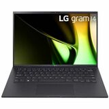 LG gram 14Z90S-V.APB3U1 14" Notebook - WUXGA - Intel Core Ultra 5 125H - Intel Evo Platform - 16 GB - 512 GB SSD - English (US) Keyboard - Obsidian Black