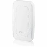 Zyxel WiFi 6 AX1800 Wireless Gigabit Wall Access Point | 3 GbE PT Ports (1 PoE) | Cloud, App, Direct or Controller Management | 1 Year Nebula Pro Included | POE+ Powered | WAX300H