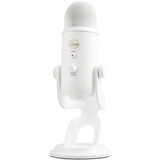 Blue Yeti Wired Condenser Microphone - Stereo - 20 Hz to 20 kHz - Cardioid, Bi-directional, Omni-directional - Desktop, Stand Mountable, Side-address - USB