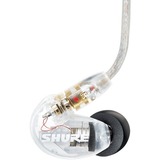 Shure Earphone - Mono - MMCX - Wired - 17 Ohm - 22 Hz to 17.50 kHz - Earbud - Monaural - In-ear - 5.31 ft Cable - Clear
