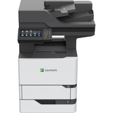 Lexmark MX722ade Laser Multifunction Printer - Monochrome - Copier/Fax/Printer/Scanner - 70 ppm Mono Print - 1200 x 1200 dpi Print - Automatic Duplex Print - Up to 350000 Pages Monthly - 650 sheets Input - Color Scanner - 600 dpi Optical Scan - Monochrome Fax - Gigabit Ethernet - USB - For Plain Paper Print
