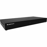 Black Box Secure NIAP 4.0 Certified KVM Switch - DisplayPort - 8 Computer(s) - 4K - 3840 x 2160 - 19 x USB - USB 2.0 - 9 x DisplayPort - TAA Compliant