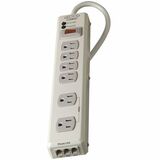Belkin 6 Outlet Metal Surge Protector with 6ft Power Cord -1240 Joules - Beige