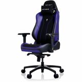 Vertagear S-Line VG-SL5800 Gaming Chair - Steel, Coffee Ground Fiber, Memory Foam, Ultra Premium High Resilience (UPHR) Foam, Synthetic Leather, Aluminum Alloy - Midnight Purple