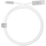 Moshi USB-C to DisplayPort Cable 5 ft (1.5 m) Works with MacBook, MacBook Air, Macbook Pro, Surface, up to 5K 60 Hz