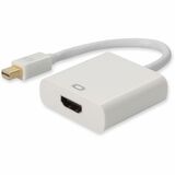AddOn Mini-DisplayPort 1.1 Male to HDMI 1.3 Female White Adapter For Resolution Up to 2560x1600 (WQXGA)
