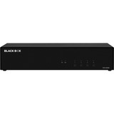 Black Box Secure KVM Switch - DVI-I - 2 Computer(s) - 4 Local User(s) - 2560 x 1600 - 6 x USB - 10 x DVI - Desktop - TAA Compliant