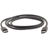 Kramer DisplayPort (M) to DisplayPort (M) Cable - 3 ft DisplayPort A/V Cable for Audio/Video Device - First End: 1 x 20-pin DisplayPort 1.2 Digital Audio/Video - Male - Second End: 1 x 20-pin DisplayPort 1.2 Digital Audio/Video - Male - 21.6 Gbit/s - Supports up to 3840 x 2160 - Shielding - Nickel Plated Connector - Gold Plated Contact - 28 AWG - Black