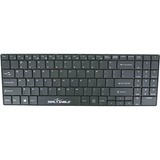 Seal Shield Cleanwipe Wireless Waterproof Keyboard - Wired/Wireless Connectivity - RF - 2.40 GHz - USB Interface - English (US) - QWERTY Layout - Black