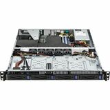 ASRock Rack 1U4LW-X570 Barebone System - 1U Rack-mountable - Socket AM4 - 1 x Processor Support