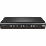 Vertiv Avocent Cybex Secure MultiViewer KVM Switch, 8 Port, Cursor Navigation Switching, NIAP Version 4.0 Certified, TAA Compliant (SCMV285DPH-400)