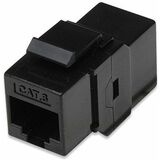 Intellinet Network Solutions Cat6 RJ45 Inline Coupler, Keystone Type, UTP, Black