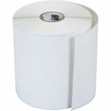 Brother Receipt Paper - 3 1/8" x 8" - Polypropylene - Weather Proof, Perforated, Water Resistant - White - 36 / Case