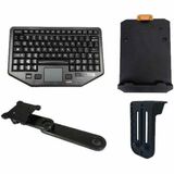 Havis Keyboard - Cable Connectivity - USB Interface - Rugged - Docking Station - Fingerprint Reader