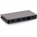 C2G USB-C 5-in-1 Compact Dock with HDMI, 2x USB-A, Ethernet, and USB-C Power Delivery