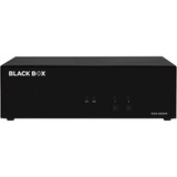 Black Box Secure NIAP 4.0 Certified KVM Switch - FlexPort HDMI/DisplayPort - 4 Computer(s) - 1 Local User(s) - 4K - 3840 x 2160 - 4 x USB - USB 2.0 - 5 x HDMI - 5 x DisplayPort - Desktop - TAA Compliant