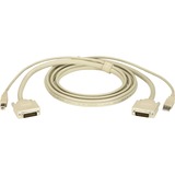 Black Box Digital Video Interface Cable - DVI Video, USB - DVI Video, USB - 6ft