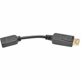 Eaton Tripp Lite Series DisplayPort to HDMI Converter Adapter (M/F), 6-in. (15.24 cm), 50 Pack