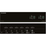 Black Box Secure KVM Matarix Switch, NIAP 3.0 - 4 Computer(s) - 2 Local User(s) - 3840 x 2160 - 14 x USB - 6 x DVI - TAA Compliant