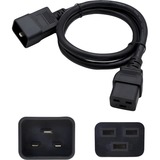 AddOn 6ft C19 Female to C20 Male 14AWG 100-250V at 15A Black Power Cable