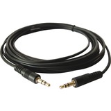 Kramer 3.5mm (M) to 3.5mm (M) Stereo Audio Cable - 10 ft Mini-phone Audio Cable for Projector, Audio Device, Remote Control - First End: 1 x Mini-phone Stereo Audio - Male - Second End: 1 x Mini-phone Stereo Audio - Male - Shielding