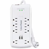 CyberPower CSP806U Professional 8 - Outlet Surge Protector with 3000 J Surge Suppression