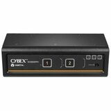 Vertiv Avocent Cybex SC900 Secure Desktop KVM Switch, Dual Head Monitor, 2 Port, Common Access Card, NIAP Version 4.0, TAA Compliant (SC920DPH-400)