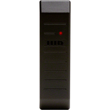 HID MiniProx Reader - Contactless - Cable - 5.50" Operating Range - Wiegand - Mullion Mount - Black