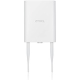 Zyxel WiFi 6 AX1800 Wireless Gigabit Outdoor Access Point | IP55 Rated | Mesh, Seamless Roaming & MU-MIMO | WPA3-PSK Security | Cloud, App or Direct Management | PoE+ Injector Included | NWA55AXE