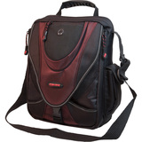 Mobile Edge 9" - 13.3" Mini Messenger - Top-loading - 9" to 13.3" Screen Support - 13" x 12" x 5" - Ballistic Nylon - Black, Red