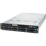 Asus ESC4000A-E10 Barebone System - 2U Rack-mountable - Socket SP3 - 1 x Processor Support - AMD Chip - 2 TB DDR4 SDRAM DDR4-3200/PC4-25600 Maximum RAM Support - 8 Total Memory Slots - Serial ATA, Serial Attached SCSI (SAS) Controller - AST2500 64 MB Graphic(s) - Processor Support (EPYC) - Gigabit Ethernet - 6 USB 3.2 Gen 1 Port(s)