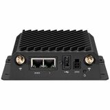 CradlePoint Wi-Fi 6 IEEE 802.11k/r/v/ax 2 SIM Ethernet, Cellular Modem/Wireless Router - 5G - LTE 2100, LTE 1900, LTE 1800, LTE 1700, LTE 850, LTE 2600, LTE 900, LTE 700, LTE 800, LTE 2300, LTE 1500, ... - 5G NR, LTE, WCDMA, UMTS, HSPA+, LTE Advanced Pro - Dual Band - 2.40 GHz ISM Band - 5 GHz UNII Band - 153.60 MB/s Wireless Speed - 1 x Network Port - 1 x Broadband Port - USB - Gigabit Ethernet - VPN Supported - DIN Rail Mountable