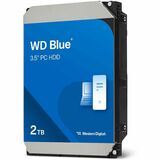 WD Blue 2 TB Hard Drive - 3.5" Internal - SATA (SATA/600) - Conventional Magnetic Recording (CMR) Method