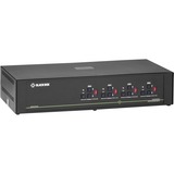 Black Box Secure KVM Matarix Switch, NIAP 3.0 - 4 Computer(s) - 4 Local User(s) - 3840 x 2160 - 20 x USB - 8 x DVI - TAA Compliant