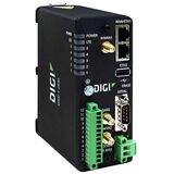 Digi IX30 2 SIM Ethernet, Cellular Modem/Wireless Router - 4G - LTE, HSPA+, WCDMA, LTE Advanced - 1 x Network Port - 1 x Broadband Port - USB - Fast Ethernet - VPN Supported - DIN Rail Mountable
