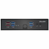 Shuttle XPC slim Barebone System - Slim PC - 1 x Processor Support - 1 Celeron 12th Gen 7305 1.10 GHz Penta-core (5 Core)